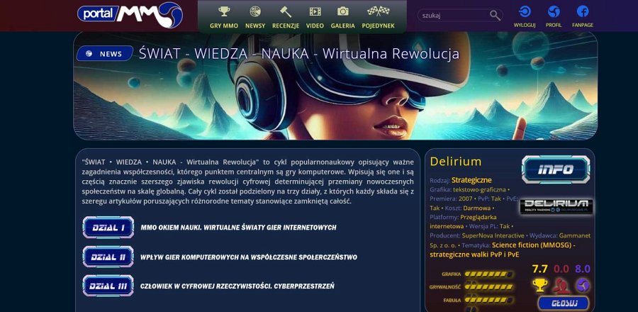 Portal MMO Jarosław Jasiński artykuły sztuczna inteligencja